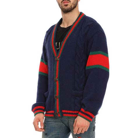 men's gucci cardigan sweaters|gucci cardigan sweaters for men.